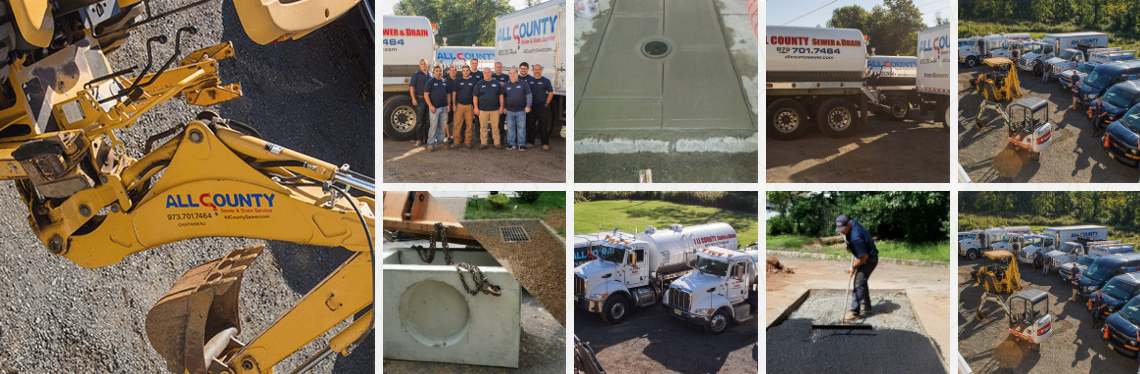 All County Sewer work photos